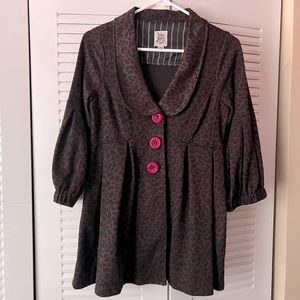 IVY JANE CHEETAH PRINT COAT